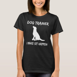 Camiseta Cachorro Comanda Obediência Treinando Cachorro Eng