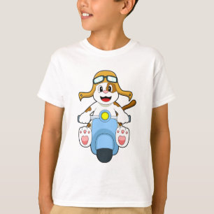 Camiseta Cachorro como Biker com Patinete.PNG