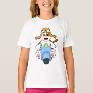 Camiseta Cachorro como Biker com Patinete.PNG
