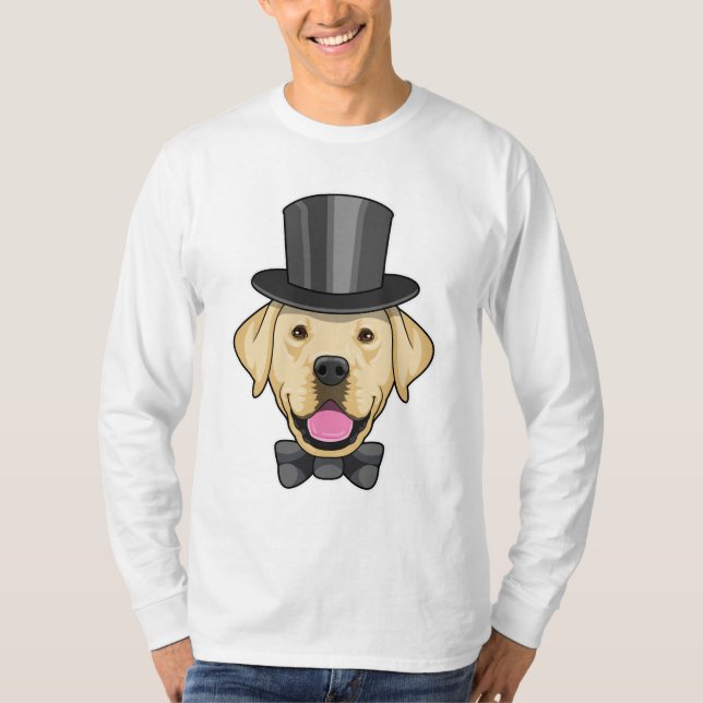 Camiseta Cachorro como Noivo com Laço (Frente)