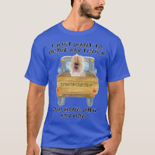 Camiseta Cachorro Condutor de Caminhão Lakeland Terrier