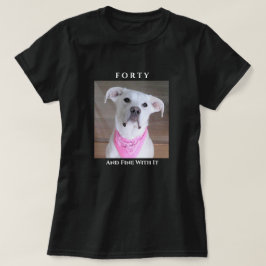 Camiseta Cachorro Confiante E Bonito Com Olhos Solosos 40 R