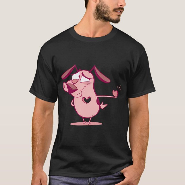 Camiseta Cachorro Corajoso (Frente)