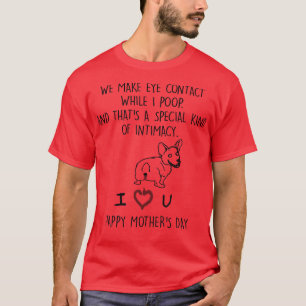 Camiseta Cachorro Corgi Fazemos Contato Olho Enquanto Faço