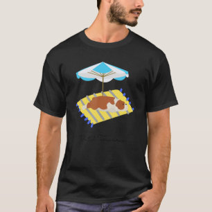 Camiseta Cachorro Corgi Fofo Para Animal Preguiçoso