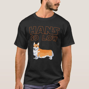 Camiseta Cachorro Corgi - HANS TÃO BAIXO