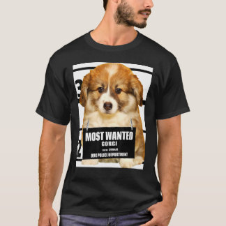 Camiseta Cachorro Corgi Mais Desejado Teto C