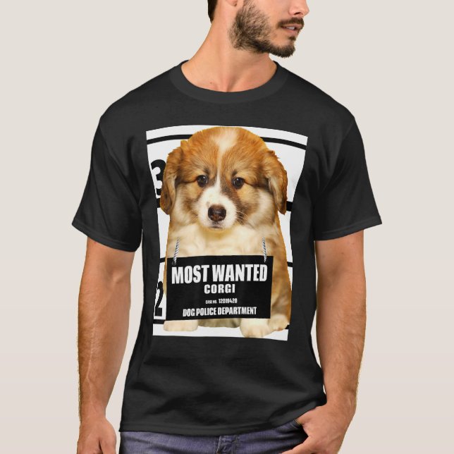 Camiseta Cachorro Corgi Mais Desejado Teto C (Frente)