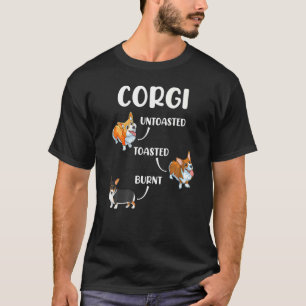 Camiseta Cachorro Corgi Não Torrado