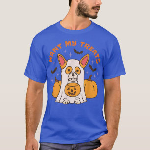 Camiseta Cachorro Corgi Quero Meu Custo Feliz De Boo De Hal