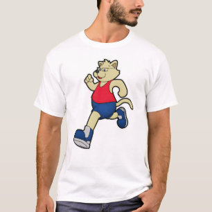Camiseta Cachorro correndo com óculos
