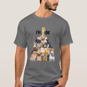 Camiseta Cachorro Cortado E Presente De Sobremesas