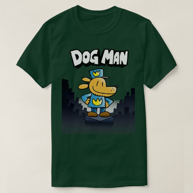 Camiseta Cachorro Crianças de Longa Folga (Frente do Design)
