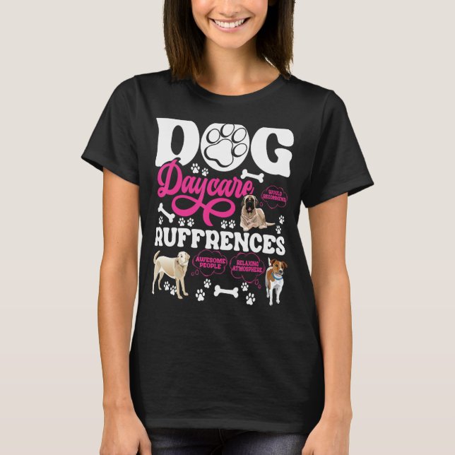 Camiseta Cachorro Cuidados De Porte Externos Equipamento De (Frente)