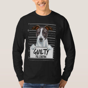Camiseta Cachorro Culpado do Galo Italiano Greyhound