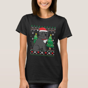 Camiseta Cachorro da Árvore de Natal de Terra Nova