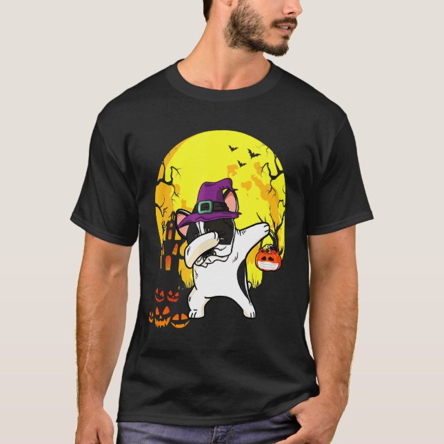 Camiseta Cachorro-da-bruxa-escura (Frente)