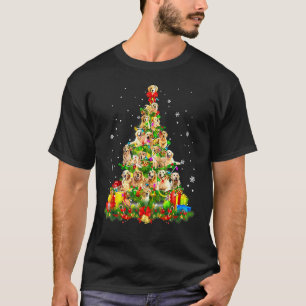 Camiseta Cachorro da Moda Retriever Dourado Árvore de Nata