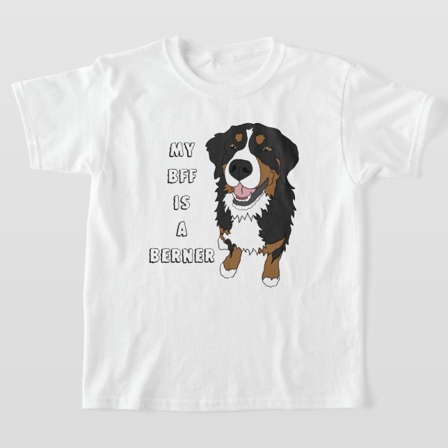 Camiseta Cachorro da Montanha Bernese  (Postura )