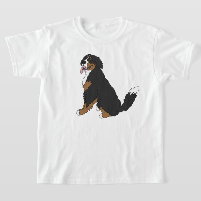 Camiseta Cachorro da Montanha Bernese   (Postura )