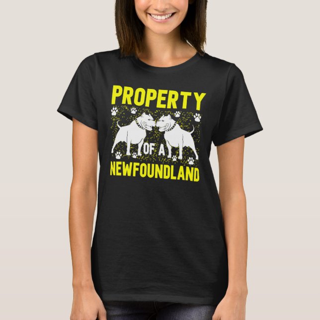 Camiseta Cachorro da Terra Nova Labrador Push Animal 1 (Frente)