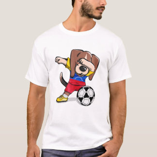 Camiseta Cachorro Dabbing Venezuela Soccer Jersey Venezuela
