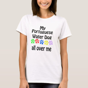 Camiseta Cachorro d'água português caminha Design