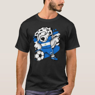 Camiseta Cachorro Dalmaciano Nicarágua Soccer Fans Jersey
