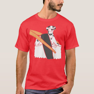 Camiseta Cachorro Dalmaciano Pup Pup Puppy Lover Sushi Coma