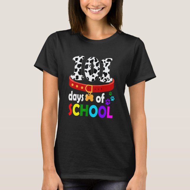 Camiseta Cachorro Dalmata 101 Dias de Escola  Professores C (Frente)
