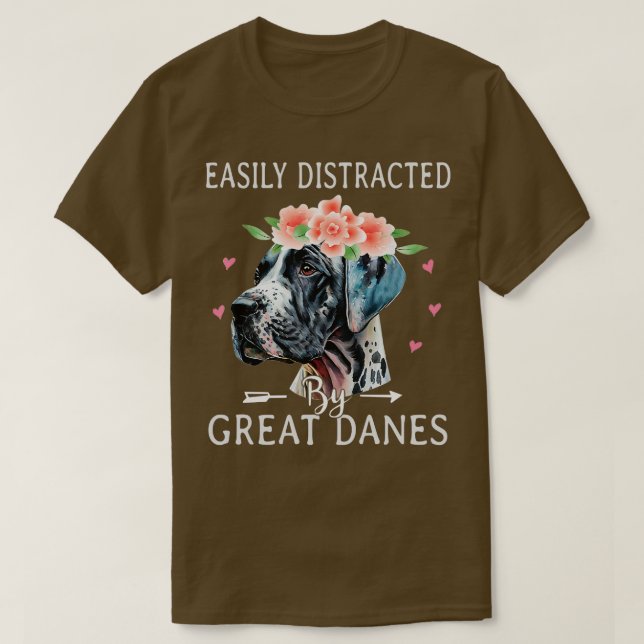 Camiseta Cachorro dane bonito (Frente do Design)