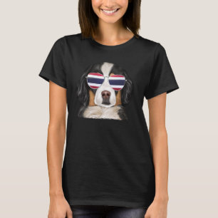 Camiseta Cachorro das Montanhas Bernese Cachorros Tailândia