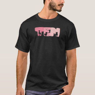 Camiseta Cachorro de 10 anos, garota de aniversário de 10 a