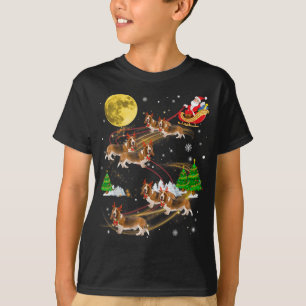 Camiseta Cachorro de Cachorro de Caça-Casca Papais noeis X