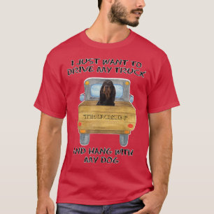 Camiseta Cachorro de Caminhão, Gordon Setters