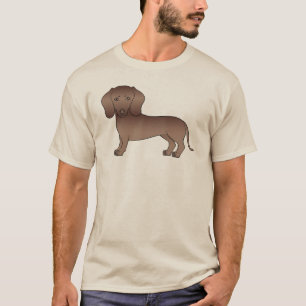 Camiseta Cachorro de Cartografia Adorável de Cabelo Curto-C