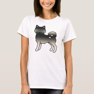 Camiseta Cachorro de Cartoon Gouti Alaskan Malamute