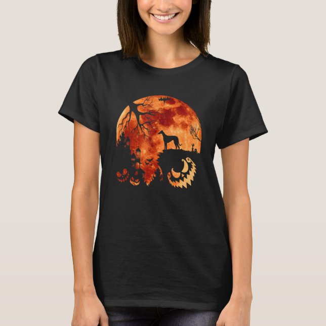 Camiseta Cachorro De Chiclete E Maçã De Halloween (Frente)