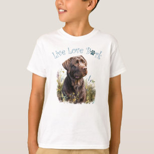 Camiseta Cachorro de Chocolate Cachorro