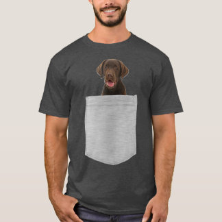 Camiseta Cachorro De Chocolate No Seu Bolso T-Shirt
