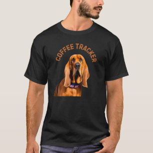 Camiseta Cachorro de Coffee Tracker Hound