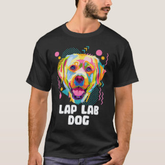 Camiseta Cachorro de colo Lab Labrador Retriever Humor Raça