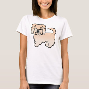 Camiseta Cachorro de desenho animado de Norfolk Terrier Cut