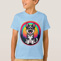 Cachorro de Desenho Animado Divertido