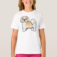 Cachorro De Desenho Animado Fofo Lhasa Apso Dourad