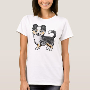 Camiseta Cachorro de desenho animado gordo Casaco Chihuahua