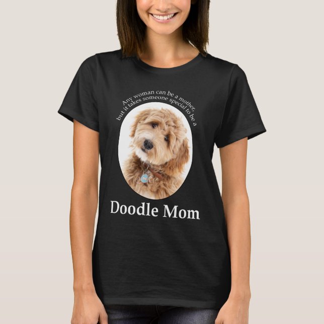 Camiseta Cachorro de Doodle Mãe (Frente)