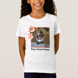Camiseta Cachorro de fotos personalizado com impressões de 