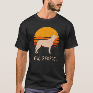 Camiseta Cachorro de Gado Heeler Australiano Retro 31
