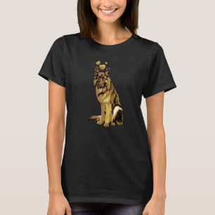 Camiseta Cachorro De German shepherd Retro Cugado Com Vinta